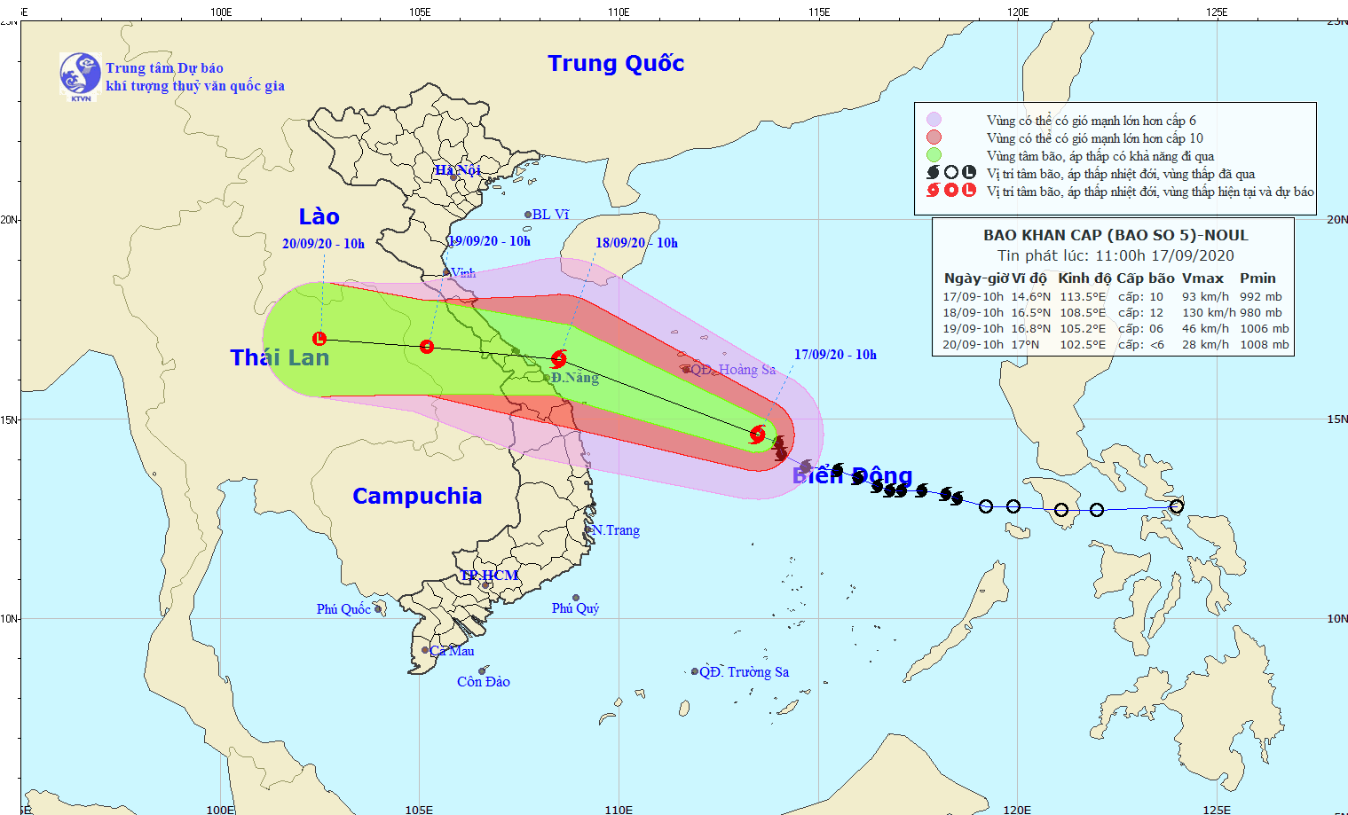 Ảnh hưởng bão số 5, Hà Tĩnh sẽ có nơi mưa rất to, đề phòng lũ quét, sạt lở đất và ngập úng