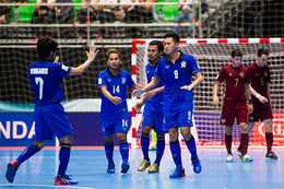 ĐT Futsal Thái Lan suýt gây sốc trong ngày ra quân Futsal World Cup