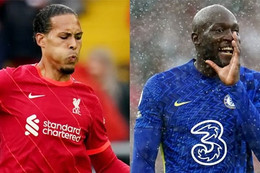 Van Dijk vs Lukaku, siêu trung vệ đối đầu siêu tiền đạo