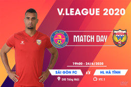 Xem trực tiếp Sài Gòn FC với Hồng Lĩnh Hà Tĩnh tại vòng 6 V.League