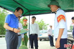 Nghi Xuân ngăn chặn dịch tả lợn châu Phi xâm nhập vào địa bàn