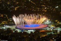 Hình ảnh ấn tượng tại Lễ khai mạc Olympic Rio 2016