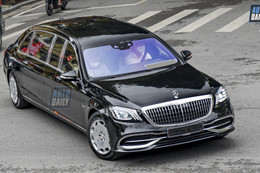 Mercedes-Maybach S650 Pullman - sedan siêu sang dài 6,5m trên phố Hà Nội