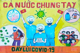 Thiếu nhi Hà Tĩnh: Cùng vẽ sắc màu của yêu thương và hạnh phúc!