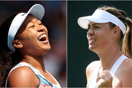 Sharapova bị Naomi Osaka xô đổ kỷ lục