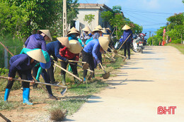 Huyện Kỳ Anh ra quân 60 ngày cao điểm xây dựng NTM, đô thị văn minh