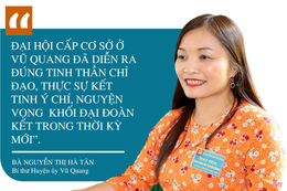 Sáng tạo, linh hoạt trong triển khai, Vũ Quang hoàn thành sớm đại hội Đảng cấp cơ sở