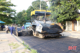 TP Hà Tĩnh tăng tốc nâng cấp hạ tầng, xây dựng đô thị văn minh