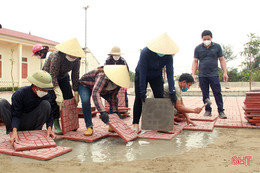 Nghi Xuân tập trung “nâng chất” các tiêu chí nông thôn mới