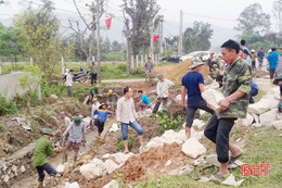 Ngọc Sơn ra quân 100 ngày hoàn thành xây dựng nông thôn mới