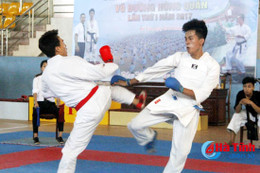 CLB Karatedo Trung tâm TDTT Hà Tĩnh giành giải Nhất toàn đoàn