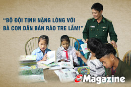 “Bộ đội Tịnh nặng lòng với bà con dân bản Rào Tre lắm!”