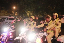 Công an Hà Tĩnh giữ bình yên trong mùa xuân mới