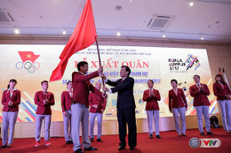 Lễ xuất quân Đoàn Thể thao Việt Nam tham dự SEA Games 29