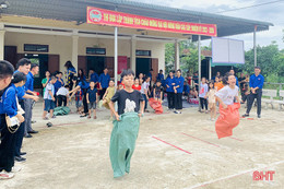 Sân chơi an toàn, bổ ích cho thiếu nhi Hà Tĩnh