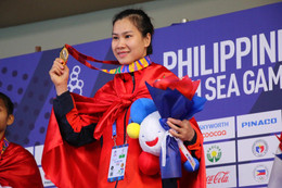 Trần Thị Thêm “mở hàng”, VĐV Hà Tĩnh tiếp tục mơ “vàng” tại SEA Games 30