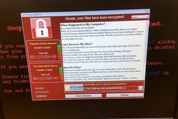 Hơn 1.900 máy tính bị lây nhiễm mã độc WannaCry tại Việt Nam