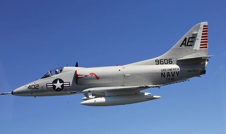 Hé lộ về loại máy bay cường kích Mỹ A-4 Skyhawk từng bị Việt Nam bắn hạ