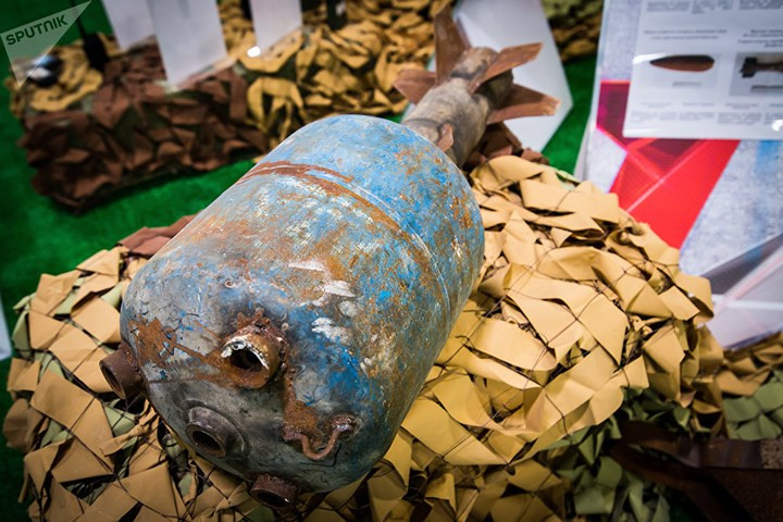 Nga trưng bày vũ khí thu được của phiến quân Syria tại triển lãm Army 2018