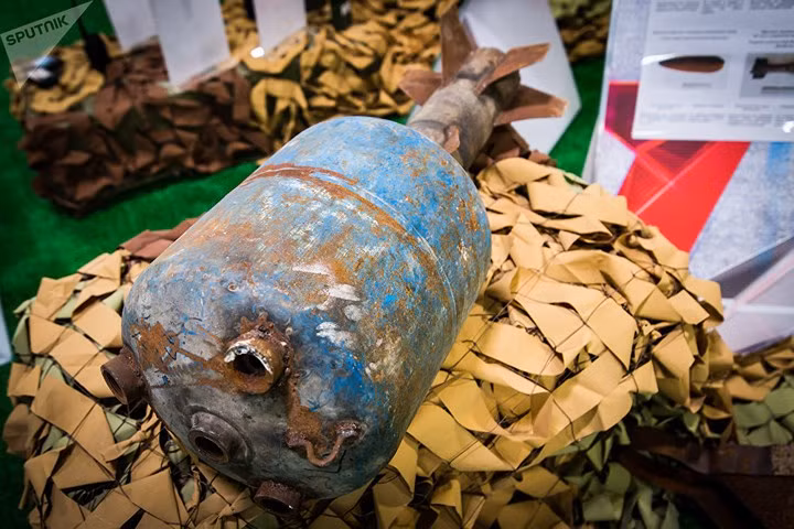 Nga trưng bày vũ khí thu được của phiến quân Syria tại triển lãm Army 2018