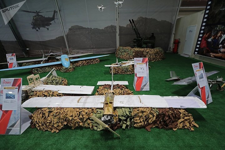 Nga trưng bày vũ khí thu được của phiến quân Syria tại triển lãm Army 2018