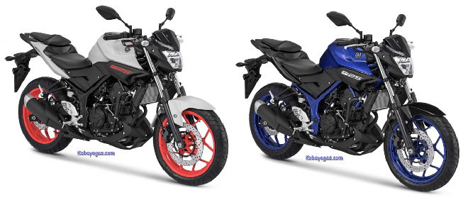 Yamaha MT-25 2018 bổ sung màu mới, giá từ 76 triệu đồng