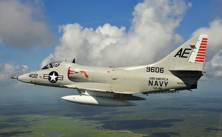 Hé lộ về loại máy bay cường kích Mỹ A-4 Skyhawk từng bị Việt Nam bắn hạ