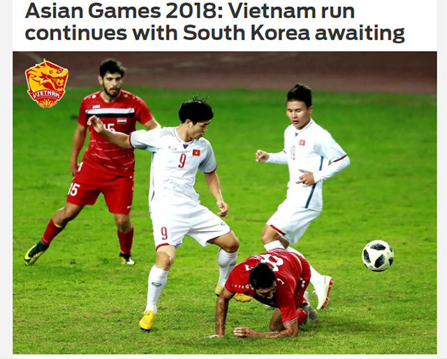 Truyền thông quốc tế ngưỡng mộ, phấn khích với kỳ tích của Olympic Việt Nam