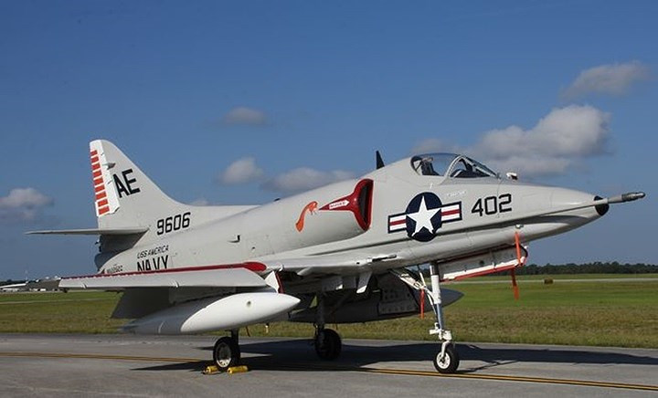 Hé lộ về loại máy bay cường kích Mỹ A-4 Skyhawk từng bị Việt Nam bắn hạ