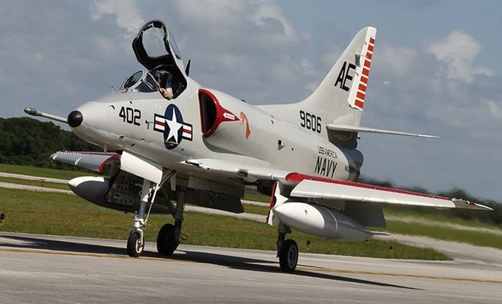 Hé lộ về loại máy bay cường kích Mỹ A-4 Skyhawk từng bị Việt Nam bắn hạ