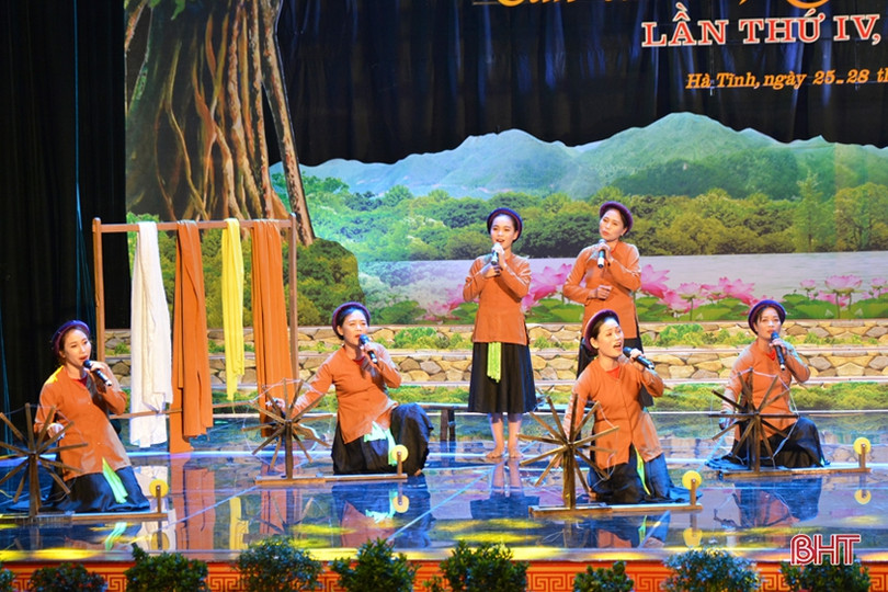 3 dấu ấn đặc biệt tại Liên hoan Dân ca ví, giặm Nghệ Tĩnh tại Hà Tĩnh