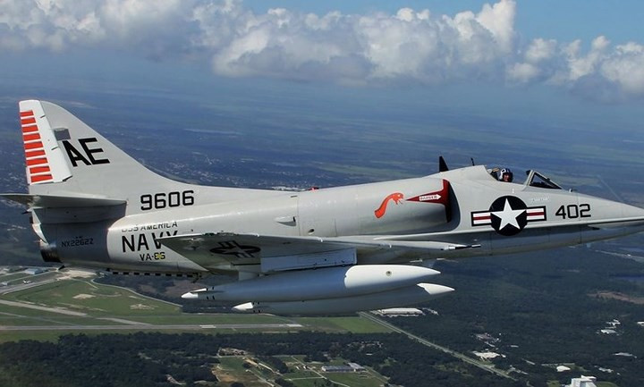 Hé lộ về loại máy bay cường kích Mỹ A-4 Skyhawk từng bị Việt Nam bắn hạ