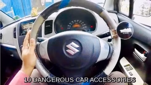 10 phụ kiện xe hơi có thể gây nguy hiểm cho người lái