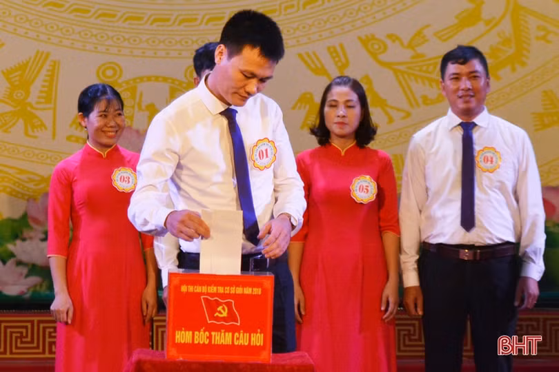 Xã Đức Long nhất cụm số 2 - Hội thi Cán bộ kiểm tra cơ sở giỏi