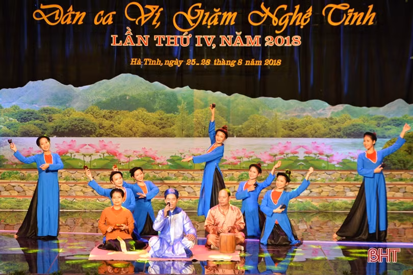 3 dấu ấn đặc biệt tại Liên hoan Dân ca ví, giặm Nghệ Tĩnh tại Hà Tĩnh