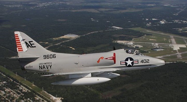 Hé lộ về loại máy bay cường kích Mỹ A-4 Skyhawk từng bị Việt Nam bắn hạ