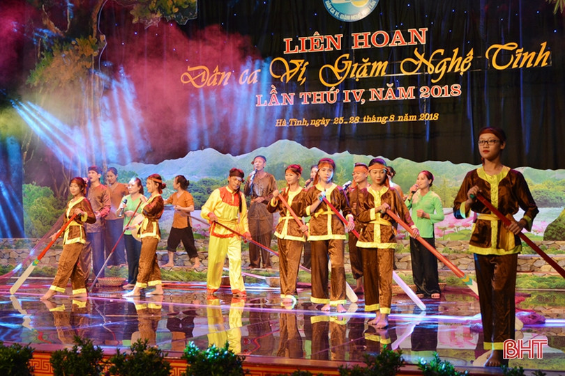 3 dấu ấn đặc biệt tại Liên hoan Dân ca ví, giặm Nghệ Tĩnh tại Hà Tĩnh