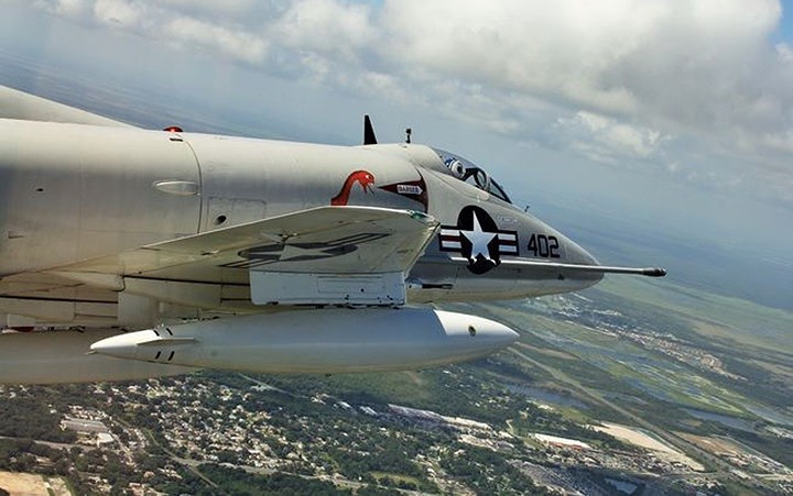 Hé lộ về loại máy bay cường kích Mỹ A-4 Skyhawk từng bị Việt Nam bắn hạ