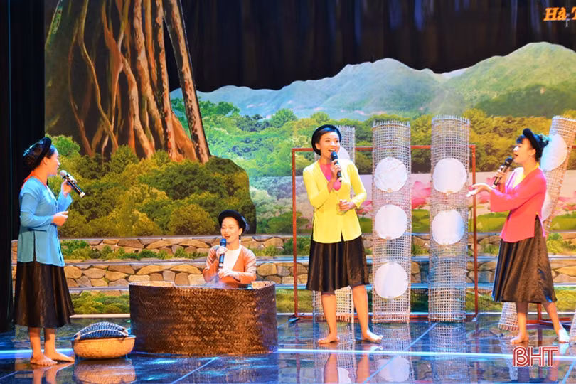 3 dấu ấn đặc biệt tại Liên hoan Dân ca ví, giặm Nghệ Tĩnh tại Hà Tĩnh