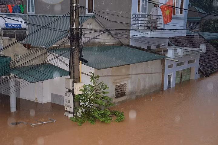 Những hình ảnh mưa lũ kinh hoàng tại Sơn La