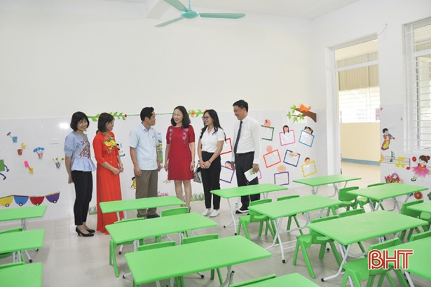 Vietcombank tài trợ 3,6 tỷ đồng xây Trường Mầm non Thạch Vĩnh