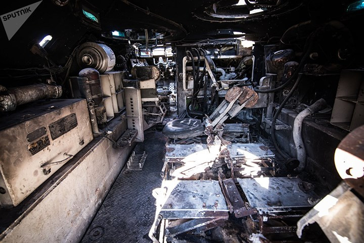 Nga trưng bày vũ khí thu được của phiến quân Syria tại triển lãm Army 2018