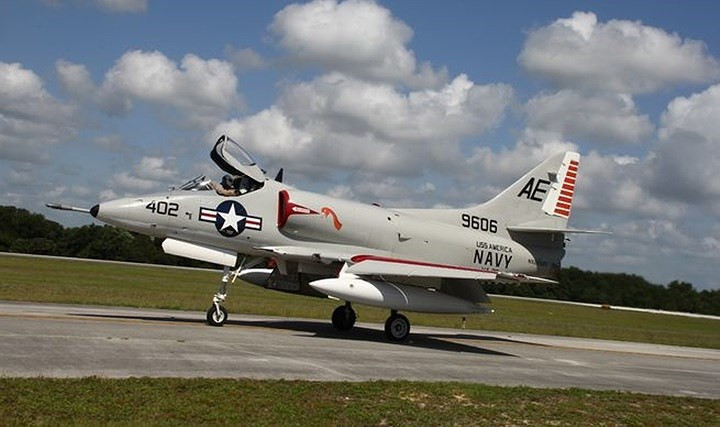 Hé lộ về loại máy bay cường kích Mỹ A-4 Skyhawk từng bị Việt Nam bắn hạ