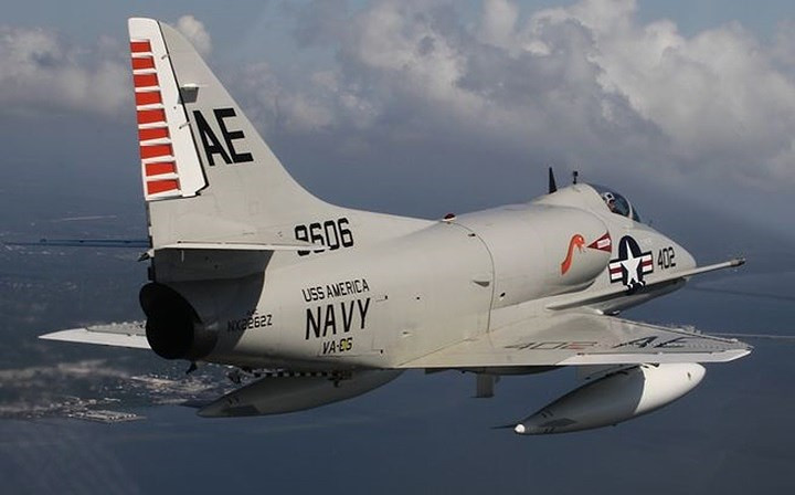 Hé lộ về loại máy bay cường kích Mỹ A-4 Skyhawk từng bị Việt Nam bắn hạ