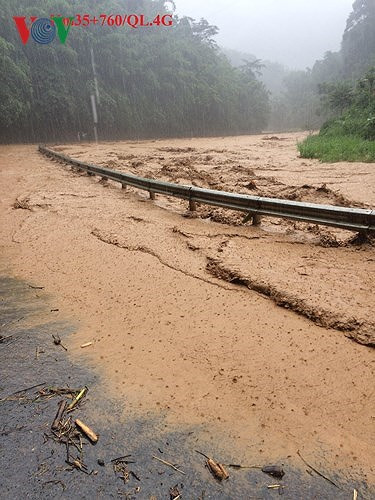 Những hình ảnh mưa lũ kinh hoàng tại Sơn La