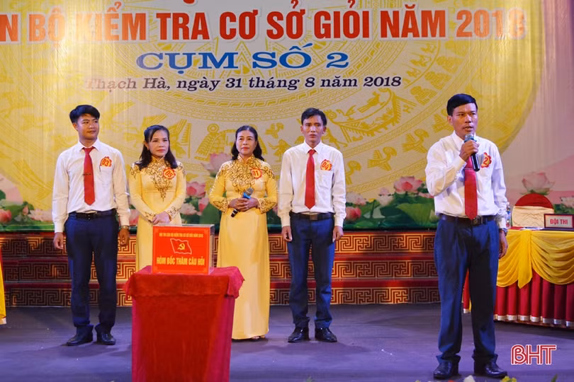 Xã Đức Long nhất cụm số 2 - Hội thi Cán bộ kiểm tra cơ sở giỏi