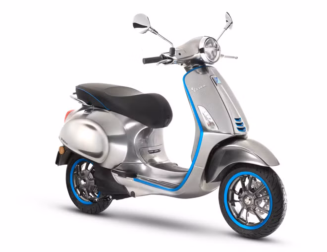 Piaggio chính thức sản xuất mẫu xe Vespa điện từ tháng 9/2018