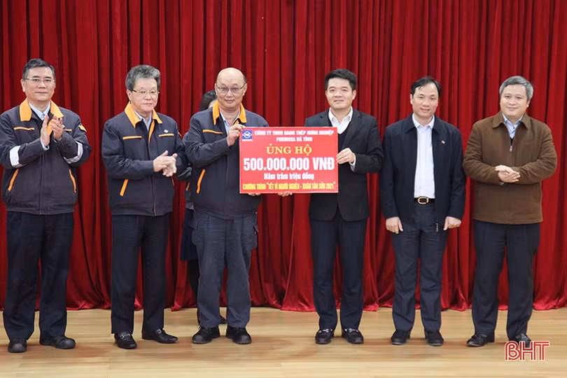 Formosa đóng góp lớn vào quá trình phát triển kinh tế - xã hội của Hà Tĩnh