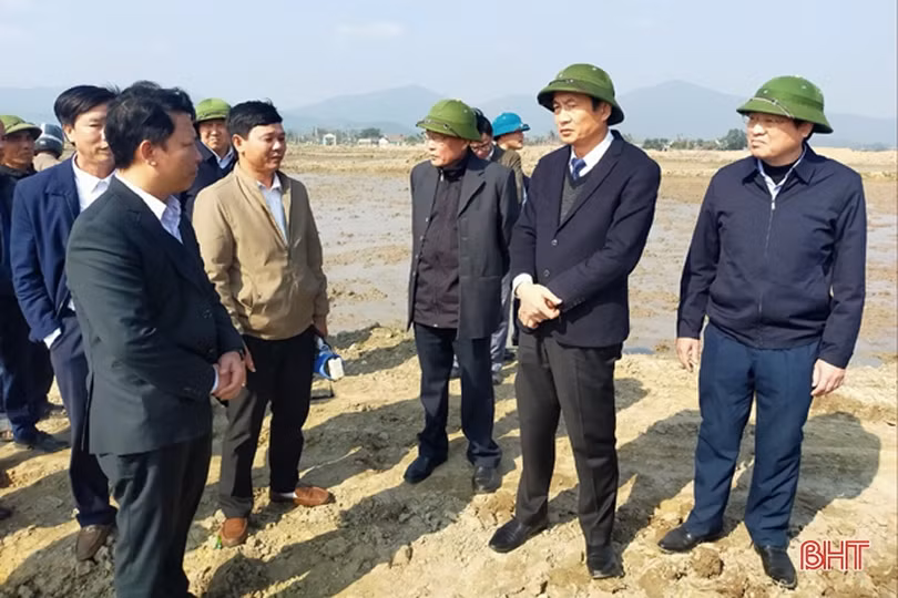 Chuyển đổi ruộng đất ở Can Lộc phải gắn với đổi mới hình thức sản xuất