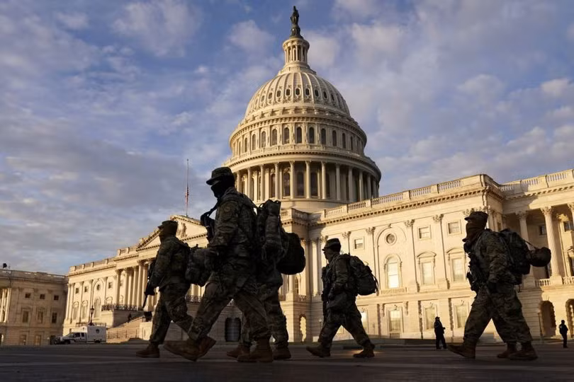 Mỹ phong tỏa trung tâm Washington